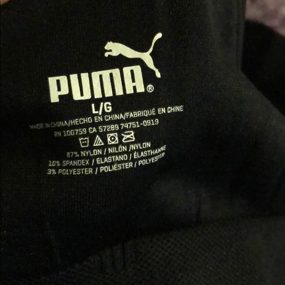 New black puma logo sports bra - Picture 4 of 4